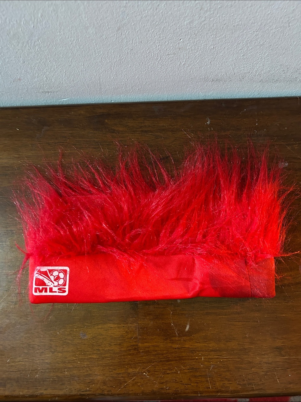 MLS Kids Red Faux Fur Headband